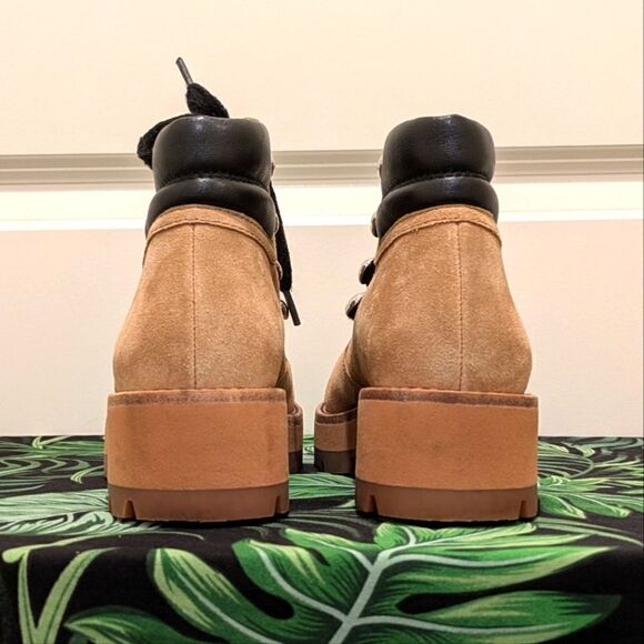 EUC 3.1 Phillip Lim 36 Women's Dylan Silver Hook Lacing Hiking Boot - Picture 6 of 13